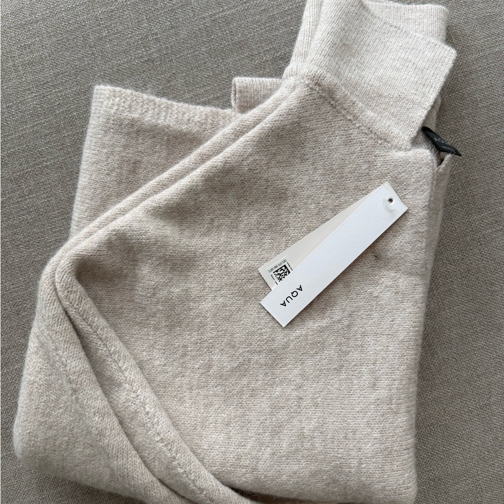 Aqua Oatmeal Sweater